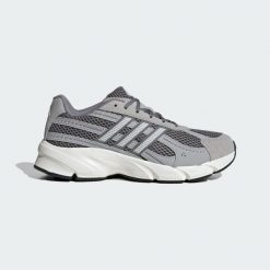 BUTY TECHNOCHAOS 2000. Białe buty do biegania adidas, bez wzorów, z gumy, bez zapięcia, do biegania. Za 369.00 zł.