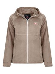 Canadian Peak Kurtka polarowa "Ulotteak" w kolorze beżowym rozmiar: S. Brązowe kurtki Canadian Peak, s, bez wzorów, z polaru, bez kaptura. Za 113.10 zł.