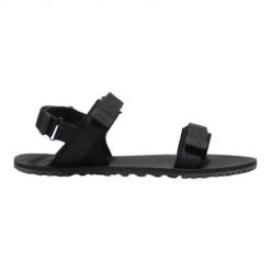 Buty trekkingowe damskie Xero Shoes D-Trail. Czarne trekkingi XERO SHOES, bez wzorów, z materiału, bez zapięcia, trekkingowe. Za 497.00 zł.