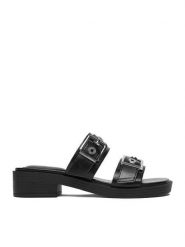 Beverly Hills Polo Club Klapki CEO-HY7006-1 Czarny. Czarne klapki Beverly Hills Polo Club, bez wzorów, z materiału, bez obcasa, bez zapięcia. Za 179.99 zł.