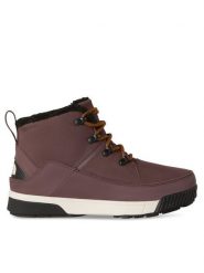 The North Face Trzewiki Sierra Mid Lace W NF0A4T3XC9R1 Brązowy. Brązowe botki The North Face, bez wzorów, z nubiku, bez obcasa, na płaskiej podeszwie, bez zapięcia. Za 589.99 zł.
