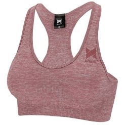 Top sportowy damski. Czerwone biustonosze sportowe XTREME, bez wzorów, z elastanu, na fitness i siłownię. W wyprzedaży za 125.15 zł.