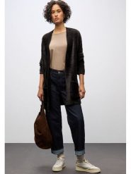 Street One Kardigan w kolorze brązowym rozmiar: 34. Brązowe swetry Street One, bez wzorów, street, bez ramiączek. Za 162.11 zł.