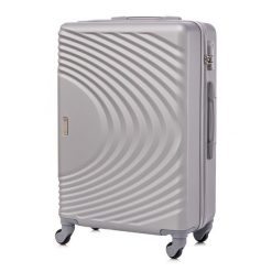 Mała walizka SINOPE BETLEWSKI srebrna BWA-055 S. Szare walizki Betlewski, małe. Za 229.99 zł.