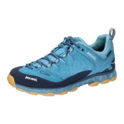 Buty trekkingowe damskie Meindl Lite Trail Sky. Niebieskie buty trekkingowe MEINDL, bez wzorów, z gore-texu, bez zapięcia, trekkingowe, gore-tex. Za 747.99 zł.