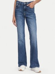 Tommy Jeans Jeansy Sylvia DW0DW23077 Granatowy Flare Fit. Niebieskie jeansy Tommy Jeans, bez wzorów, z bawełny. Za 409.99 zł.