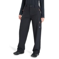 Spodnie do sportów zimowych techniczne damskie VERTEX. Czarne spodnie narciarskie Roxy, bez wzorów, z elastanu, narciarskie. Za 599.85 zł.