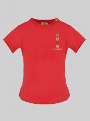 Plein Sport Koszulka w kolorze czerwonym rozmiar: M. Czerwone t-shirty sportowe Plein Sport, m, bez wzorów, bez ramiączek. Za 154.43 zł.