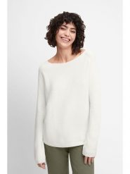 Cinque Sweter ''Ciella'' w kolorze białym rozmiar: M. Białe swetry Cinque, m, bez wzorów, ze splotem, bez ramiączek. Za 204.95 zł.