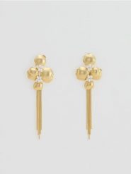 Wiszące kolczyki kwiaty - wielobarwny. Kolczyki Reserved. Za 49.99 zł.