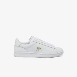 Buty Lacoste Carnaby Set 224 1 SFA W 748SFA0012216 (1495874). Białe buty treningowe Lacoste, bez wzorów, bez zapięcia, trekkingowe. Za 419.00 zł.