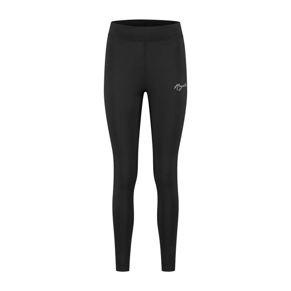 Legginsy do biegania damskie Rogelli Core ocieplane. Czarne legginsy Rogelli, bez wzorów, sportowe. Za 143.00 zł.