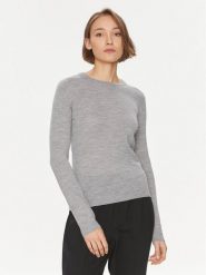 DAY BIRGER ÉT MIKKELSEN Sweter Annabelle 100023 Szary Regular Fit. Szare swetry DAY Birger et Mikkelsen, l, bez wzorów, z wełny, bez ramiączek. Za 279.99 zł.