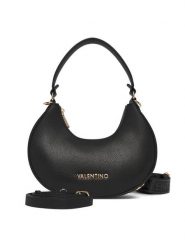 Valentino Torebka Shelby VBS90A07GRA Czarny. Czarne torebki klasyczne Valentino, bez wzorów, ze skóry, bez dodatków. Za 499.99 zł.