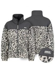 Sublevel Kurtka polarowa w kolorze antracytowo-białym rozmiar: S. Białe kurtki Sublevel, s, bez wzorów, z polaru, bez kaptura. Za 152.98 zł.