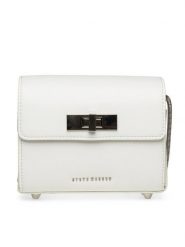 Steve Madden Torebka Bminsk SM13001388-02002-WHT Biały. Białe kopertówki Steve Madden, bez wzorów, ze skóry, wizytowe, bez dodatków. Za 159.99 zł.