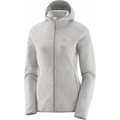 Salomon Bluza Polarowa Bise Hoodie W Vaporous Gray Xs. Bluzy z kapturem Salomon. W wyprzedaży za 399.00 zł.