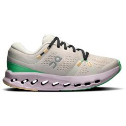Buty do biegania damskie On Cloudsurfer 2 pearl/orchid. Białe buty do biegania On, bez wzorów, bez zapięcia, do biegania. Za 599.99 zł.
