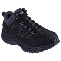 Buty do chodzenia damskie Skechers Go Run Trail Altitude. Czarne trekkingi Skechers, bez wzorów, z materiału, bez zapięcia, trekkingowe. Za 579.00 zł.