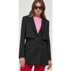 Karl Lagerfeld marynarka kolor czarny dwurzędowa gładka. Czarne marynarki i żakiety KARL LAGERFELD, bez wzorów, z tkaniny, klasyczne, bez ramiączek. Za 2,049.90 zł.