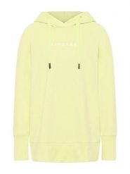 ELBSAND Bluza "Svara" w kolorze limonkowym rozmiar: S. Zielone bluzy ELBSAND, s, bez wzorów, z kapturem. Za 129.45 zł.