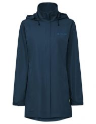 Kurtka damska Escape Parka. Niebieskie płaszcze Vaude, s, bez wzorów, z materiału, biznesowe, bez kaptura. Za 720.65 zł.