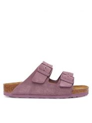 Birkenstock Klapki Arizona 1030636 Różowy. Czerwone klapki Birkenstock, bez wzorów, ze skóry, bez obcasa, bez zapięcia. Za 429.99 zł.