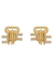 Elisabetta Franchi Kolczyki m Złoty. Żółte kolczyki Elisabetta Franchi, metalowe. Za 1,489.00 zł.