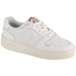 Levis Buty Sportowe Levi's Glide S L 235895-1948-51 białe. Białe buty treningowe bez wzorów, z gumy, bez zapięcia. Za 454.44 zł.