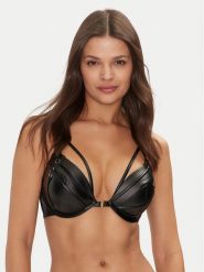 Hunkemöller Biustonosz push-up Faye 206205 Czarny. Czarne biustonosze Hunkemöller, bez wzorów, z syntetyku. Za 129.99 zł.