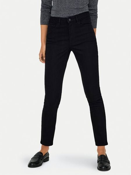 ONLY Jeansy Iconic 15333948 Czarny Skinny Fit. Czarne jeansy ONLY, bez wzorów, z bawełny. Za 169.99 zł.