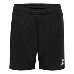 Szorty dla dzieci Hummel Essential. Czarne szorty Hummel, bez wzorów, sportowe. Za 109.00 zł.