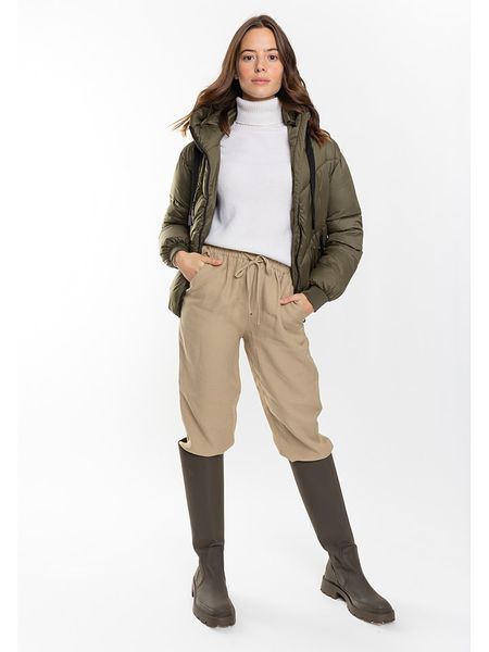 Northwood Kurtka zimowa "Nessa" w kolorze khaki rozmiar: L. Brązowe kurtki Northwood, na zimę, l, bez wzorów, z puchu, bez kaptura. Za 174.43 zł.