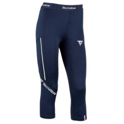 Legginsy Tecnifibre 3/4 Perf Tight marine M. Niebieskie legginsy TECNIFIBRE, m, bez wzorów, tenisowe. Za 230.00 zł.