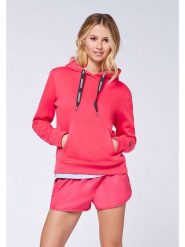 Chiemsee Bluza "Vanula" w kolorze różowym rozmiar: M. Różowe bluzy Chiemsee, m, bez wzorów, bez ramiączek, z kapturem. Za 180.45 zł.