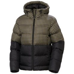 Damska kurtka puchowa Helly Hansen Active. Brązowe kurtki Helly Hansen, bez wzorów, z puchu, bez kaptura. W wyprzedaży za 799.20 zł.
