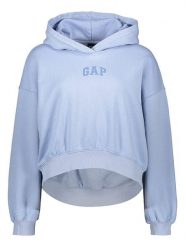 GAP Bluza w kolorze błękitnym rozmiar: XL. Niebieskie bluzy GAP, xl, bez wzorów, z kapturem. Za 204.95 zł.