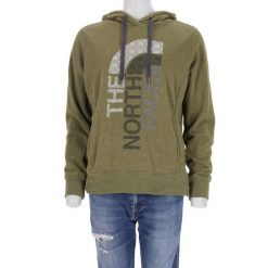 Bluza z kapturem damska The North Face. Zielone bluzy z kapturem The North Face, l, bez wzorów, z kapturem, na fitness i siłownię. Za 114.98 zł.