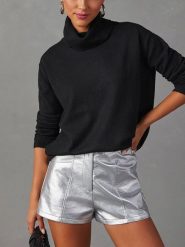 Milan Kiss Golf w kolorze czarnym rozmiar: M. Czarne swetry Milan Kiss, m, bez wzorów, bez ramiączek. Za 151.90 zł.