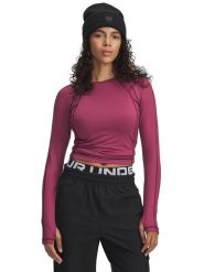 Under Armour Koszulka funkcyjna w kolorze różowym rozmiar: M. Różowe t-shirty sportowe Under Armour, m, bez wzorów, z materiału, bez ramiączek, outdoorowe. Za 159.45 zł.