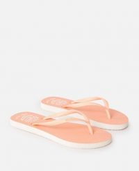 Japonki damskie Rip Curl Icons Of Surf Bloom. Czerwone japonki Rip Curl, bez wzorów, z gumy. Za 73.99 zł.