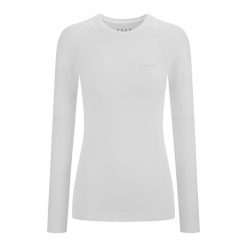 Damska koszulka z długim rękawem Falke Warm. Białe t-shirty sportowe Falke, m, bez wzorów, z dzianiny, bez ramiączek. Za 351.00 zł.
