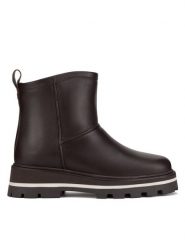 Gino Rossi Botki CASA-24FW302 Brązowy. Brązowe botki Gino Rossi, bez wzorów, bez obcasa, na płaskiej podeszwie, bez zapięcia. Za 219.99 zł.
