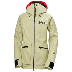 Damska kurtka narciarska Helly Hansen 3.0. Żółte kurtki narciarskie Helly Hansen, na zimę, bez wzorów, bez kaptura, narciarskie. Za 1,805.00 zł.