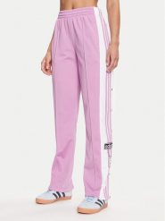 Adidas Spodnie dresowe Adibreak IY2129 Fioletowy Loose Fit. Fioletowe spodnie dresowe adidas, bez wzorów, z dresówki. Za 199.99 zł.