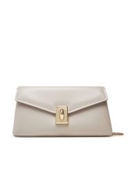 Furla Torebka Meridiana WB01517 BX3227 VAN00 Beżowy. Brązowe kopertówki Furla, bez wzorów, ze skóry, wizytowe, bez dodatków. Za 1,859.00 zł.