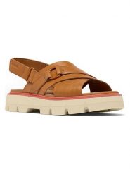 Sorel Sandały "Rein CB" w kolorze jasnobrązowym rozmiar: 39. Brązowe sandały Sorel, bez wzorów, klasyczne, z otwartym noskiem, bez obcasa, bez zapięcia. Za 217.99 zł.