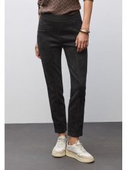 Street One Spodnie w kolorze czarnym rozmiar: 38/L28. Czarne spodnie materiałowe Street One, bez wzorów, z materiału, street. Za 169.67 zł.