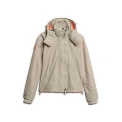 Damska wiatrówka Superdry Arctic SD. Szare kurtki przeciwdeszczowe Superdry, bez wzorów, bez kaptura. Za 425.35 zł.