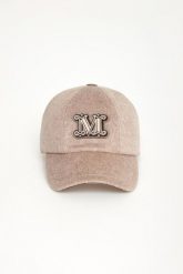 Czapka z daszkiem damska kaszmirowa Ordine MAX MARA ACCESSORI. Czapki z daszkiem Max Mara Accessori, bez wzorów, z kaszmiru. Za 1,679.00 zł.